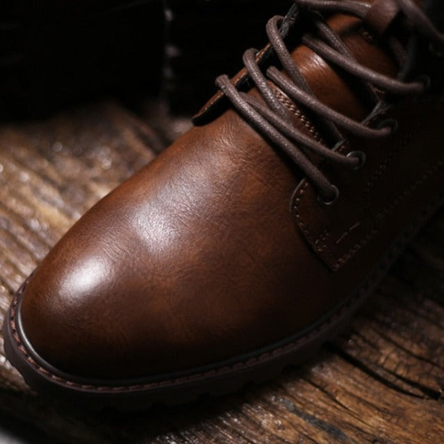 Ranger Leather Lace-Up Boot
