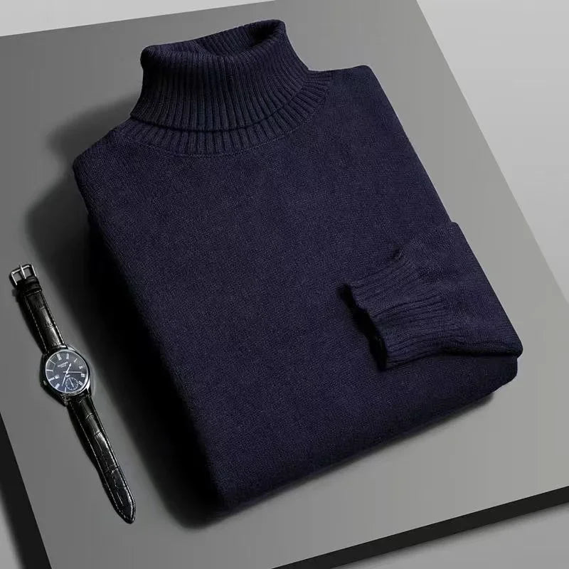 Marbella Cashmere Turtleneck Jumper