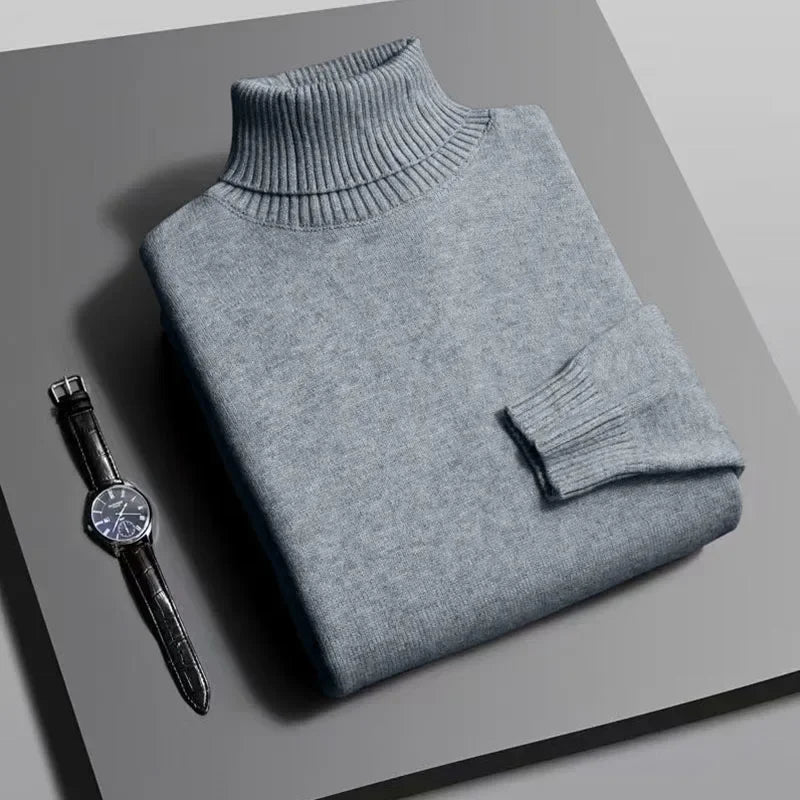 Marbella Cashmere Turtleneck Jumper