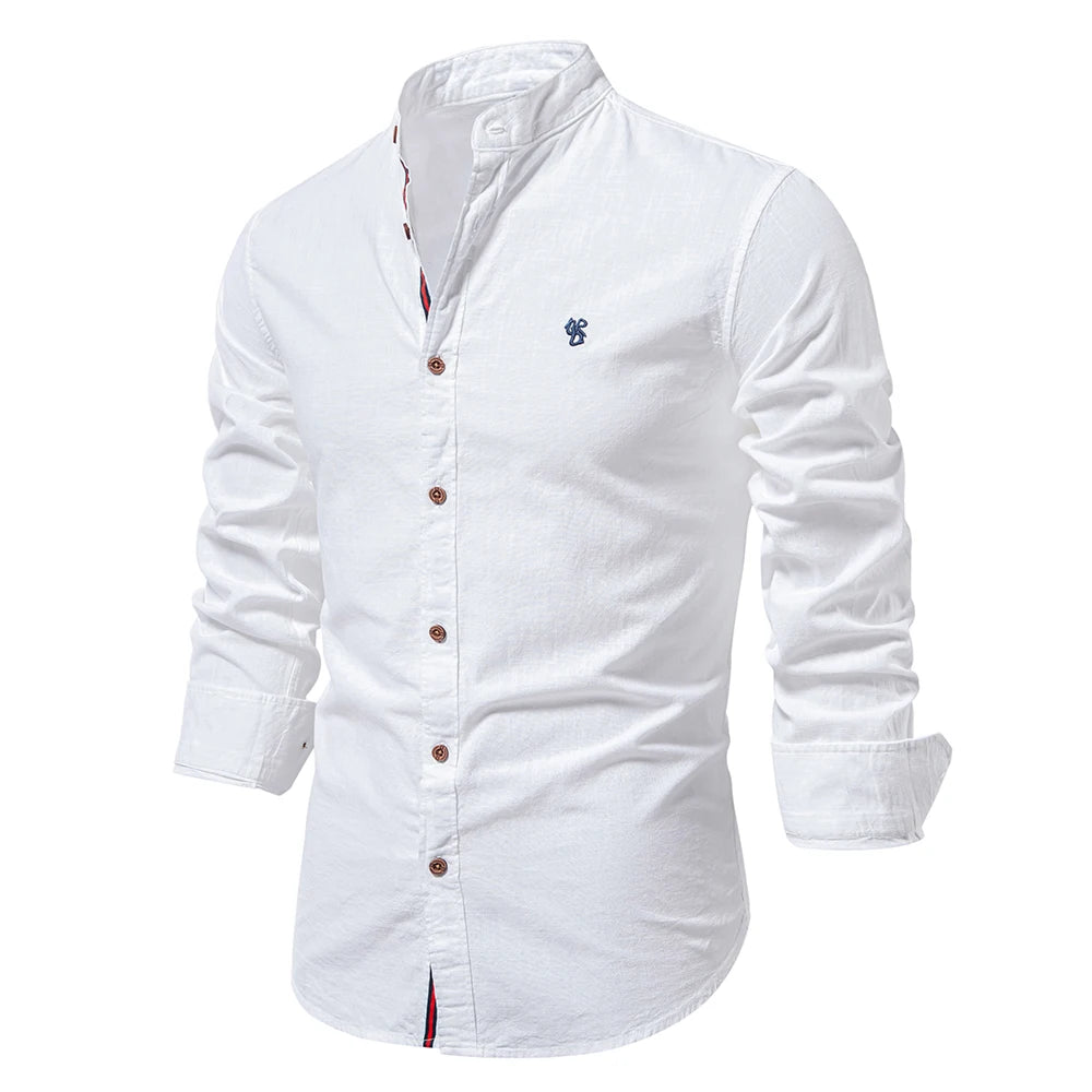 Grandad Collar Shirt