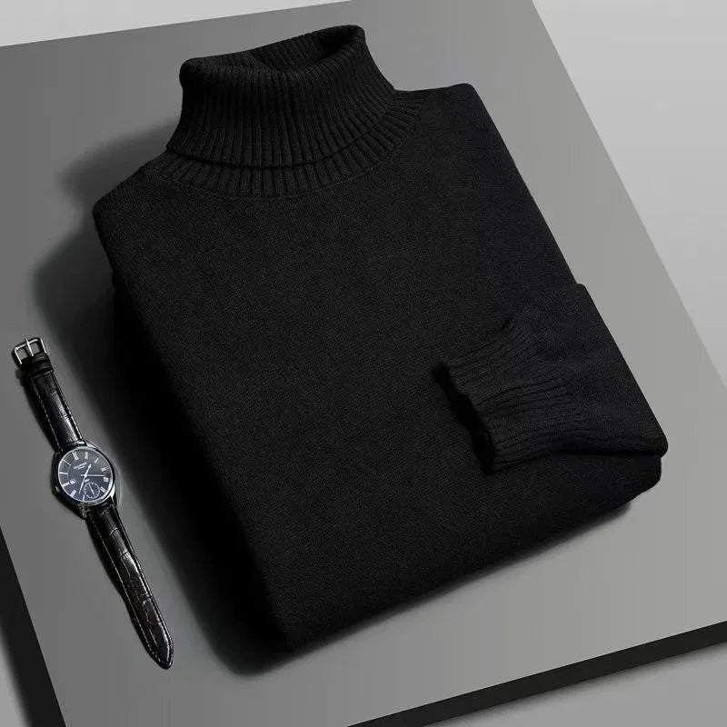 Marbella Cashmere Turtleneck Jumper