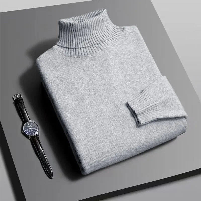Marbella Cashmere Turtleneck Jumper