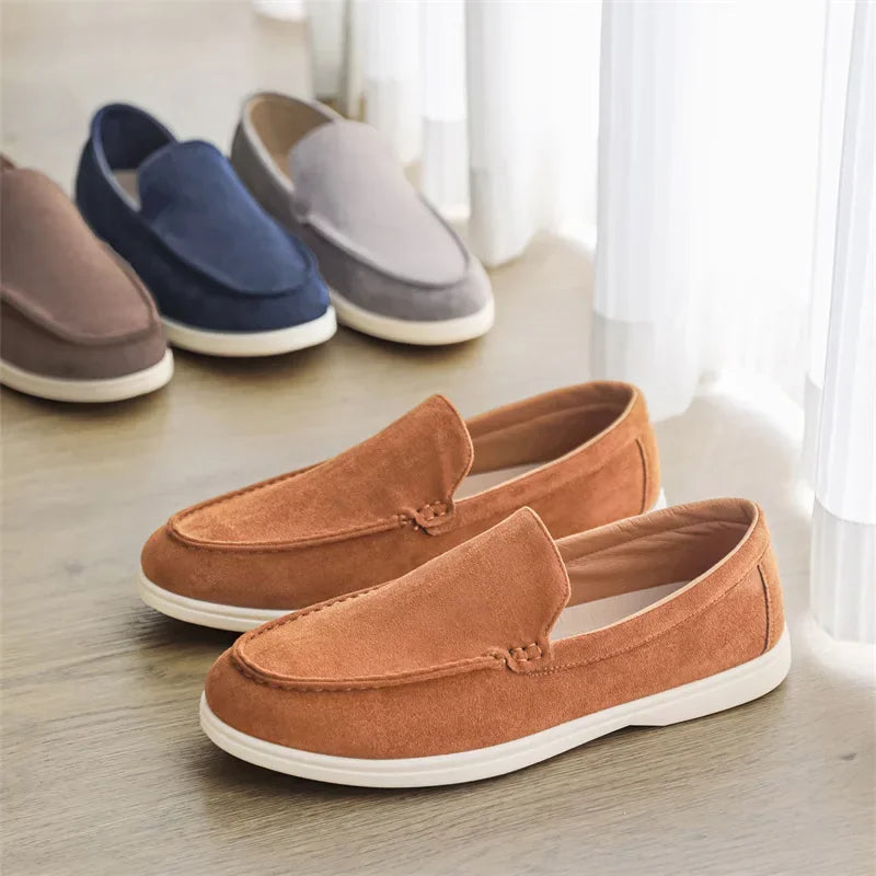 Men’s Suede Comfort Loafers