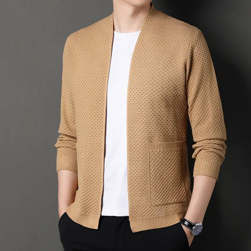 Knitted Men’s Cardigan Jacket