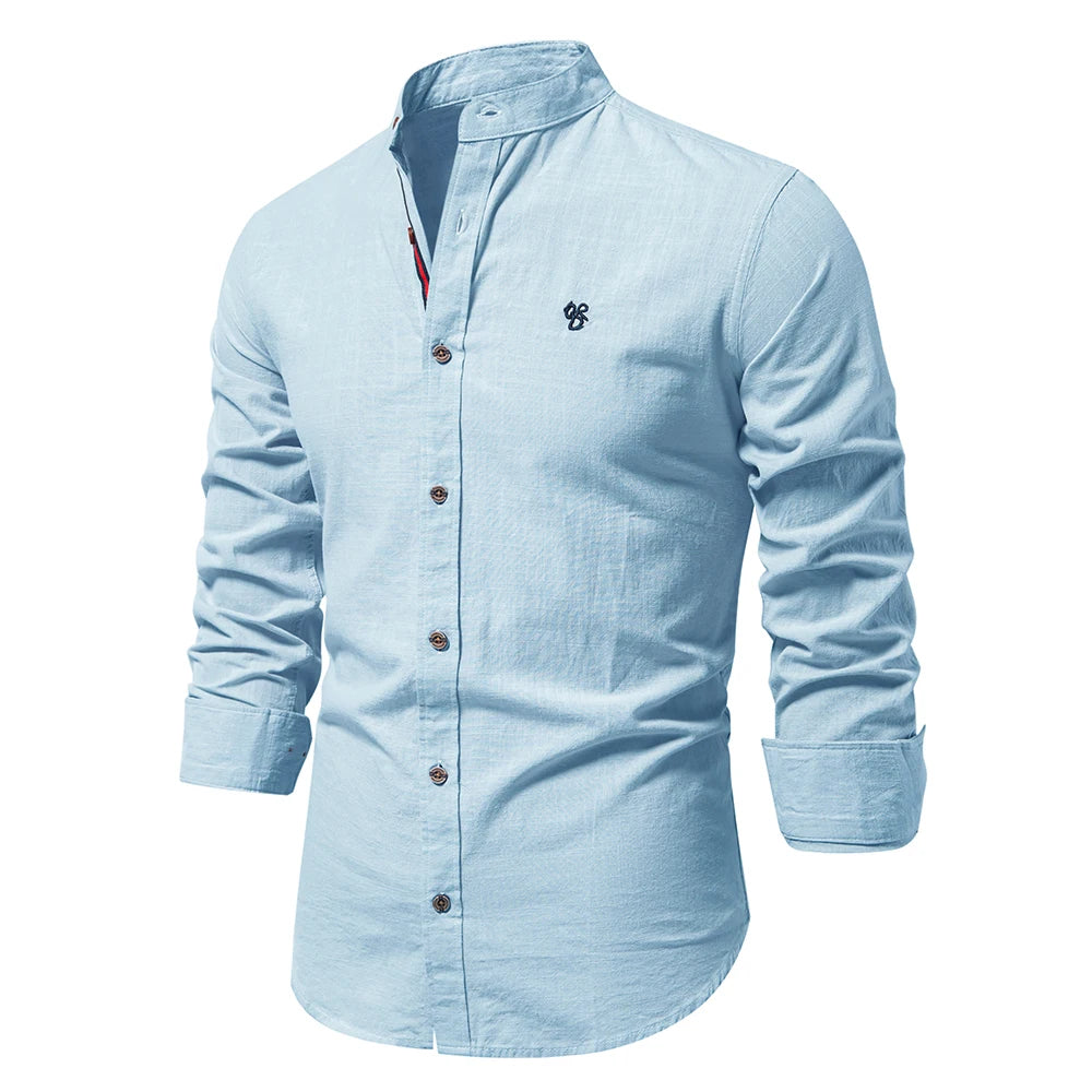 Grandad Collar Shirt