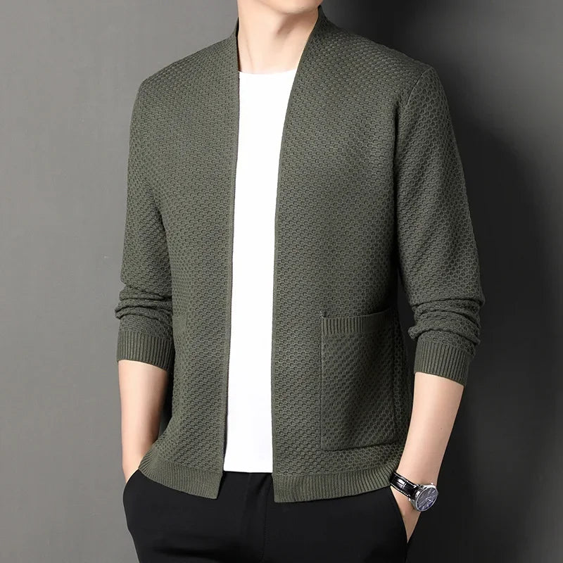 Knitted Men’s Cardigan Jacket