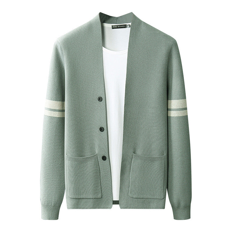 Cardigan Knitted Men's Jacket