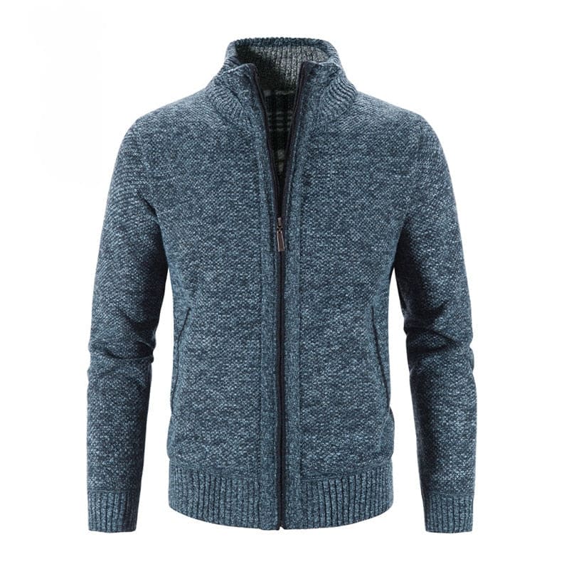 Cambridge Knit Zip Cardigan