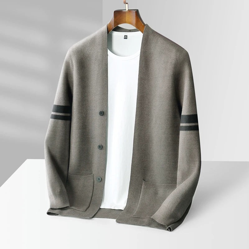 Cardigan Knitted Men's Jacket