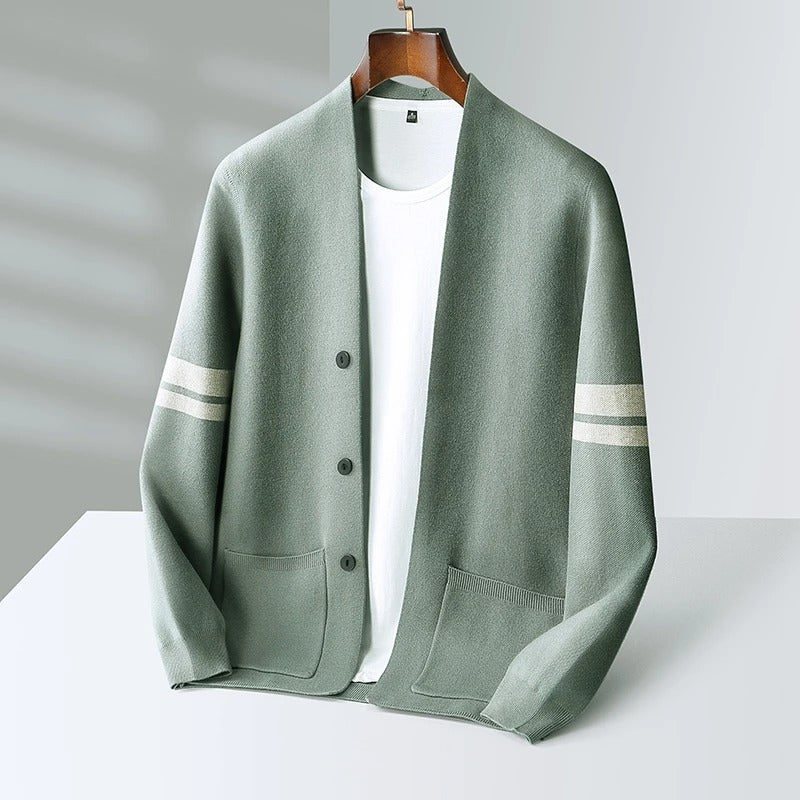 Cardigan Knitted Men's Jacket