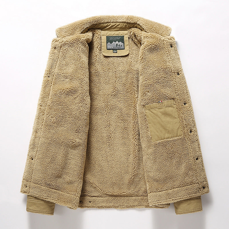 Men’s Sherpa-Lined Denim Jacket