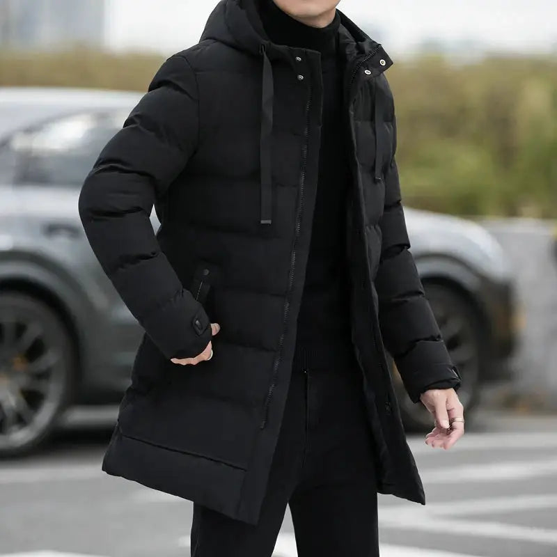 Longline Men's Puffer Jacket