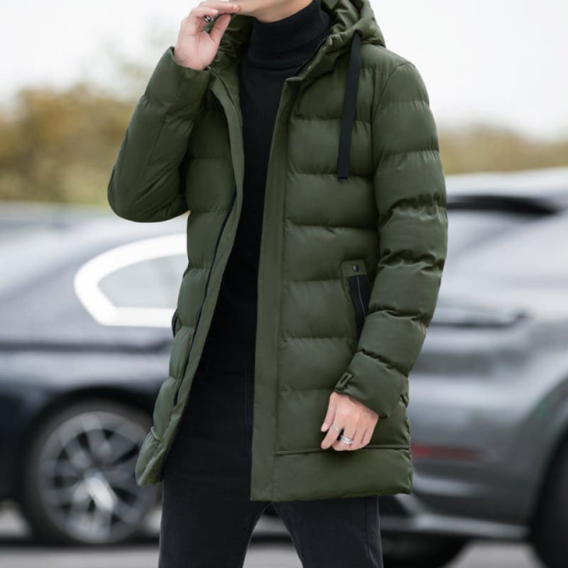Longline Men's Puffer Jacket
