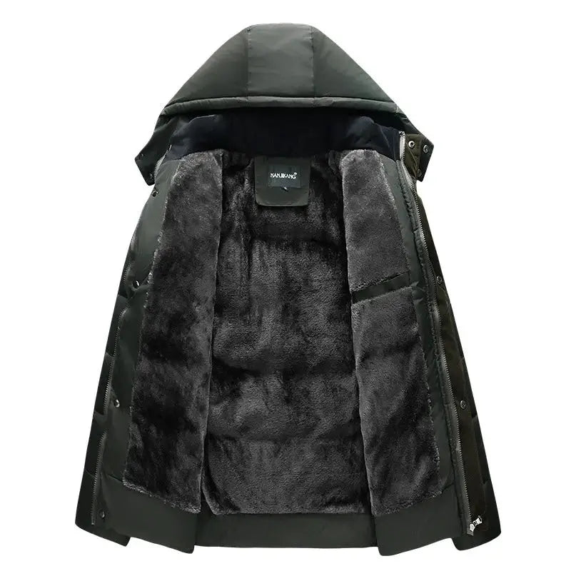 Men’s Sherpa-Lined Puffer Jacket