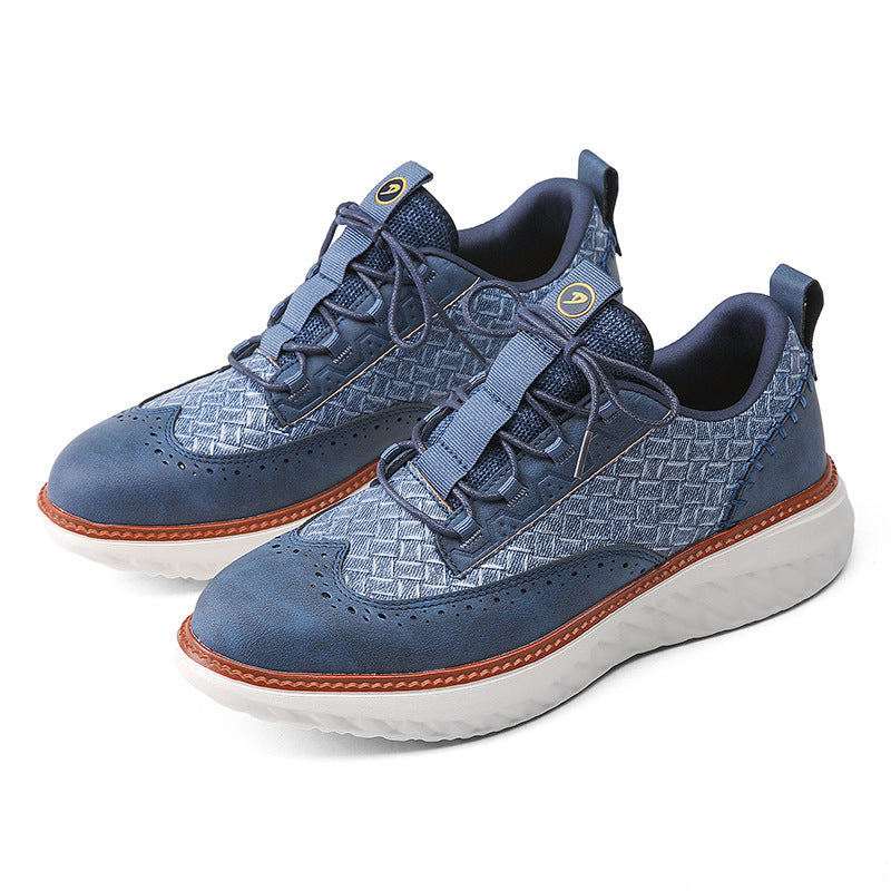 Oxford Ridge Leather Sneakers